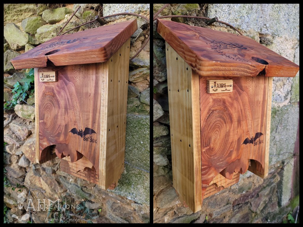 Nichoir Chauve-Souris - The Bat • 69.00€ • © AHM Créations