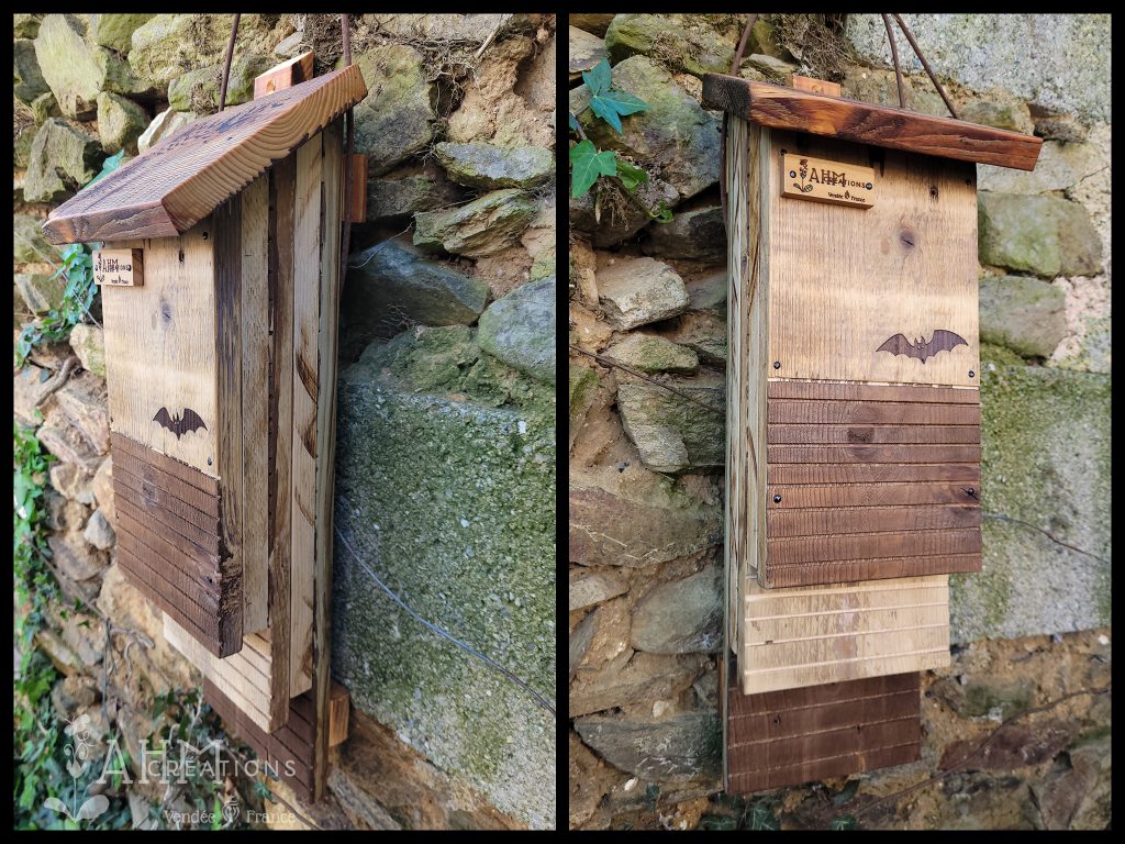 Nichoir Chauve-Souris - Escalier • 59.00€ • © AHM Créations