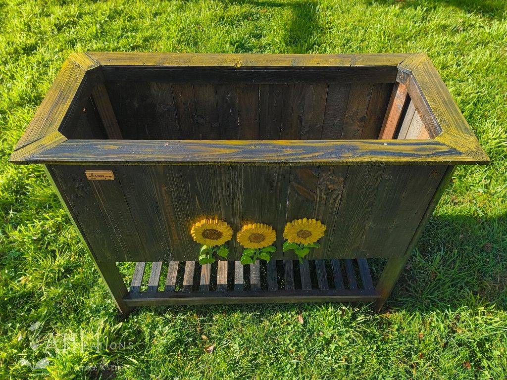 Jardiniere sur Pieds - Tournesol • 250.00€ • © AHM Créations